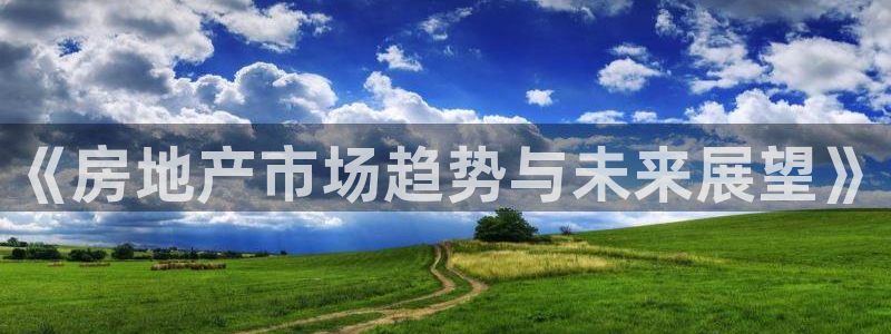 天狮娱乐26日判官333oo：《房地产市场趋势与未来展望》