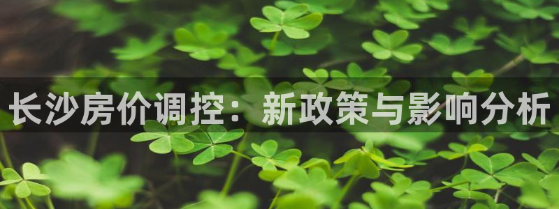 财富娱乐会所天狮：长沙房价调控：新政策与影响分析