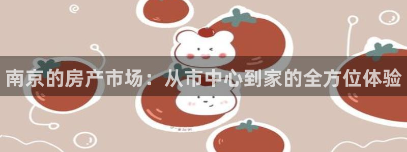 天狮娱乐官方网站下载：南京的房产市场：从市中心到家的全方位体