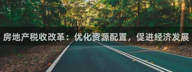 天狮娱乐股东36633：房地产税收改革：优化资源配置，促进经