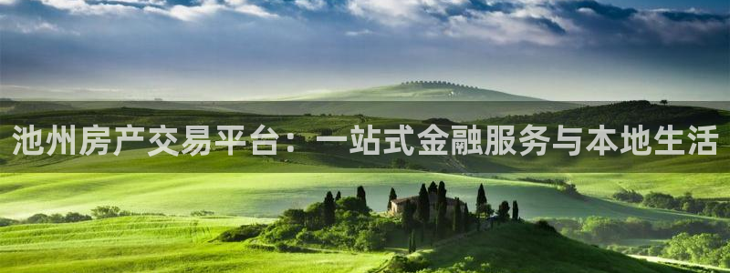 天狮娱乐腾讯分分彩：池州房产交易平台：一站式金融服务与本地生