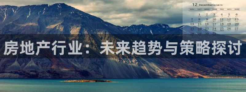 天狮娱乐61116：房地产行业：未来趋势与策略探讨