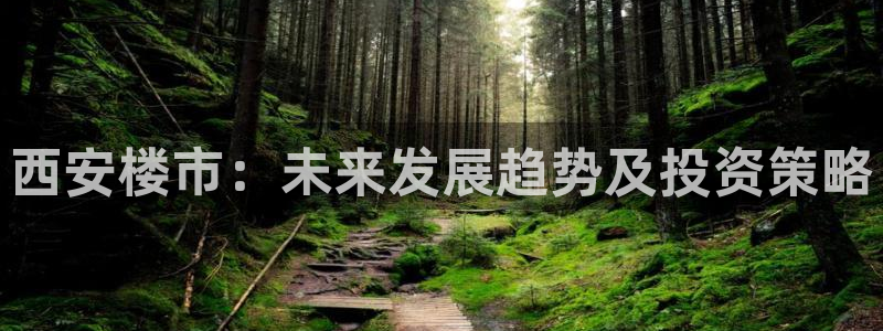 天狮娱乐怎么下载：西安楼市：未来发展趋势及投资策略