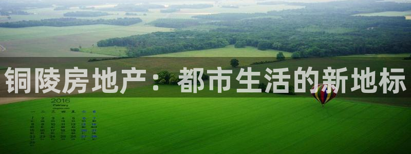 天狮娱乐138：铜陵房地产：都市生活的新地标