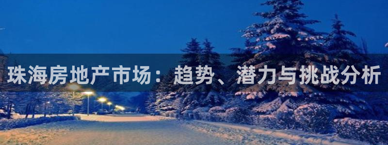 天狮娱乐app：珠海房地产市场：趋势、潜力与挑战分析