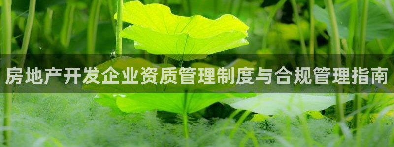 天狮娱乐提现不到账：房地产开发企业资质管理制度与合规管理指南