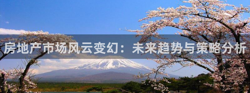 天狮娱乐股东36633：房地产市场风云变幻：未来趋势与策略分
