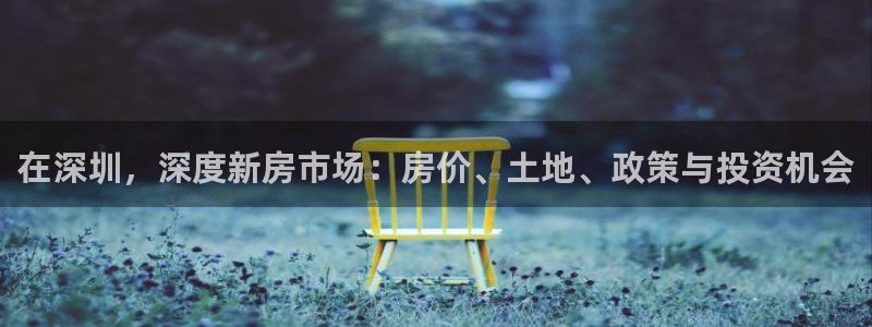天狮娱乐运营：在深圳，深度新房市场：房价、土地、政策与投资机